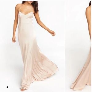 Show Me Your Mumu Luxe Champagne Bridesmaid Dress